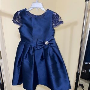 Navy Blue Dress for Girls